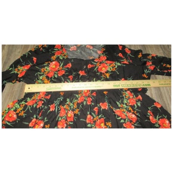 Suzanne Betro NWT Floral Dress Womens Plus Size 1x CottageCore BoHo Peasant Fall - Picture 6 of 14